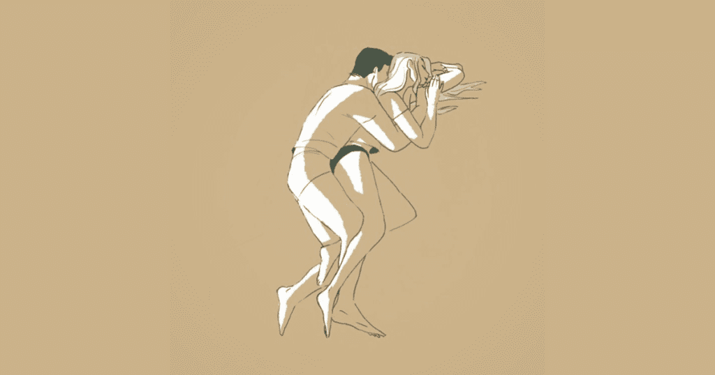 Spooning illustration