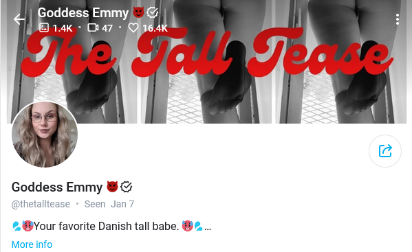 Best danish tall girl OnlyFans